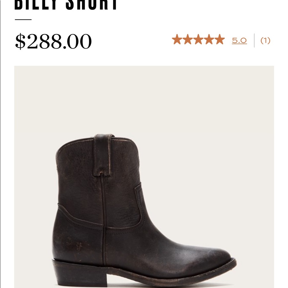 Frye Billy Short Boot in Sz:7